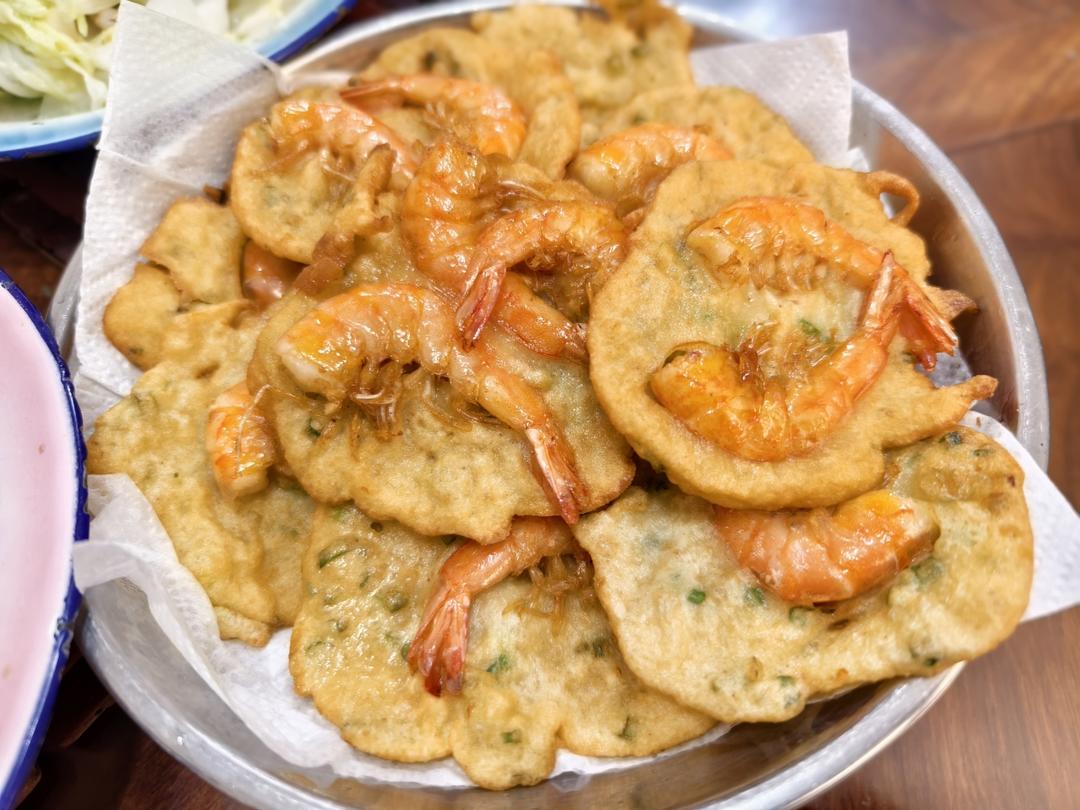 湛江名小吃～炸虾饼