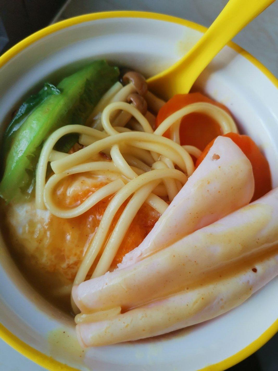 咖喱乌冬....是危险的食物