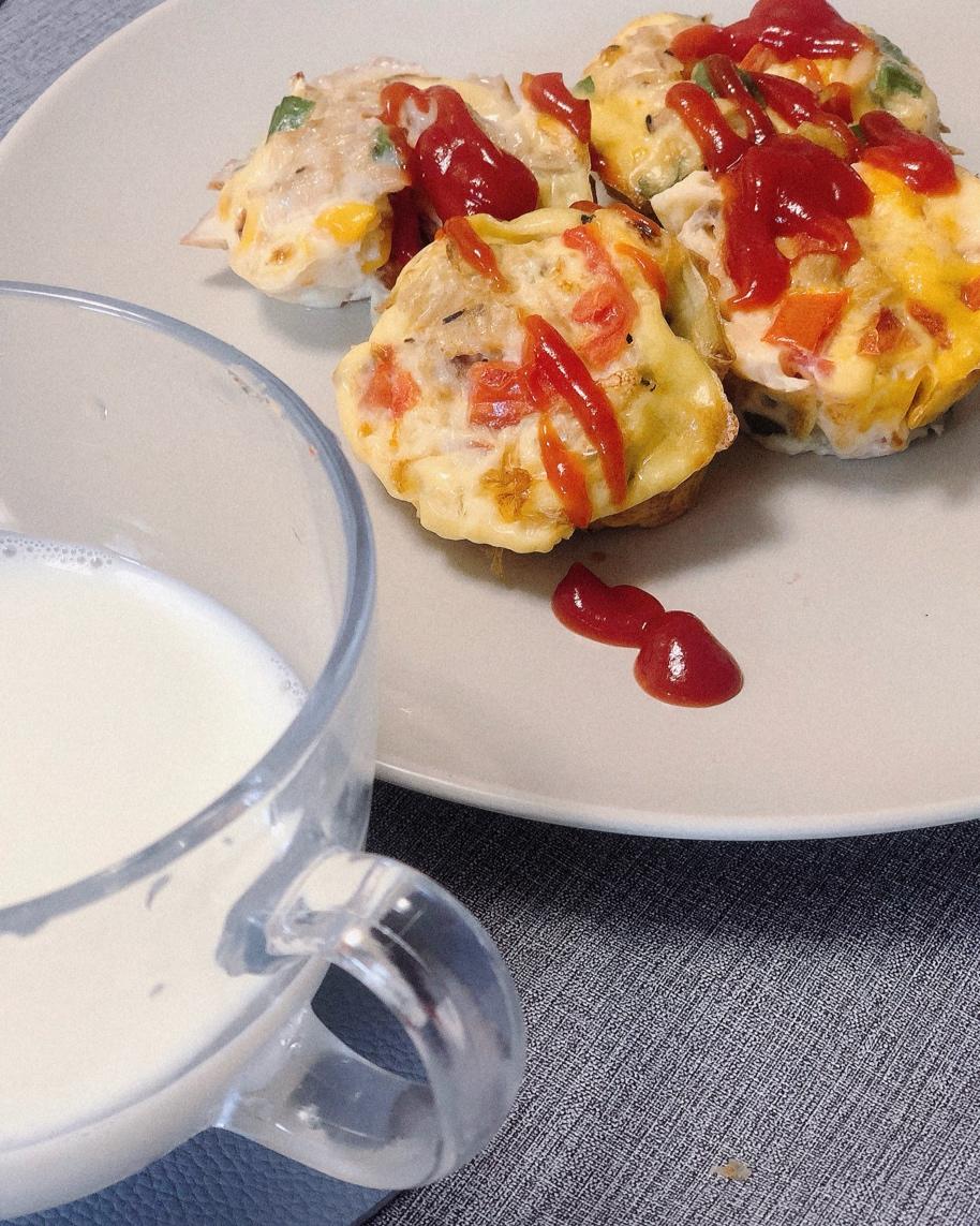 早餐鸡蛋杯cupcake Frittata