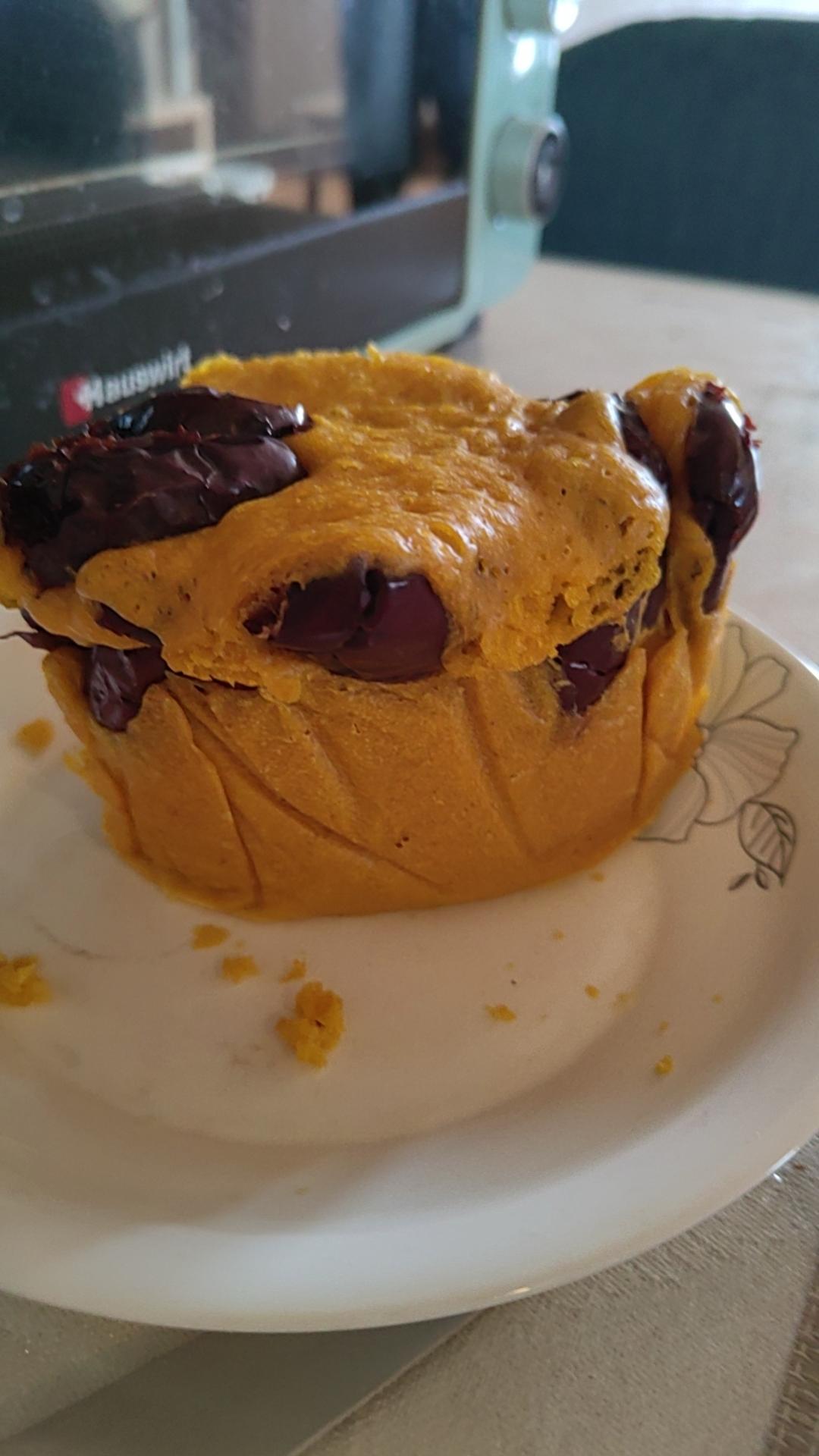 松软不发粘的南瓜发糕
