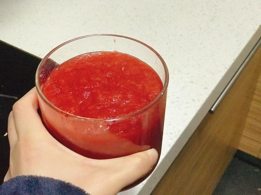 自制无添加草莓酱