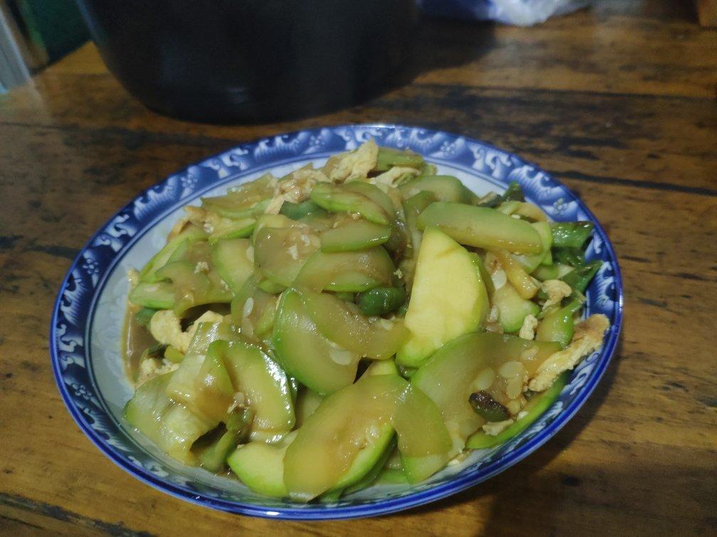 清炒西葫芦，五分钟快手菜