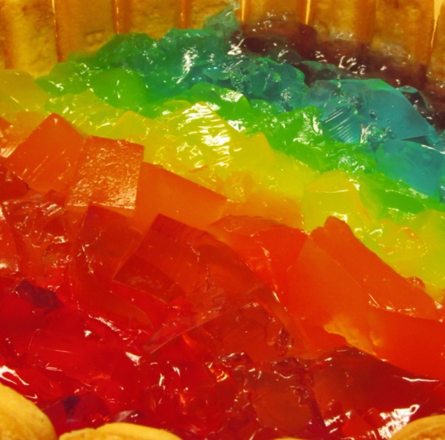 missking做的彩虹果冻