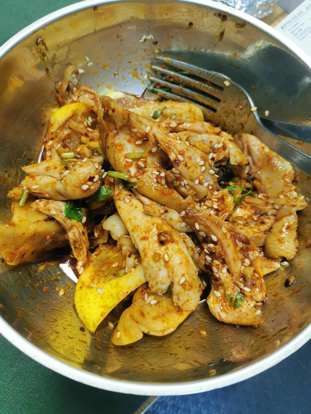 柠檬口水鸡