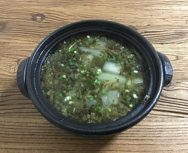 乐活教主的美食之——雪菜冬瓜汤的做法