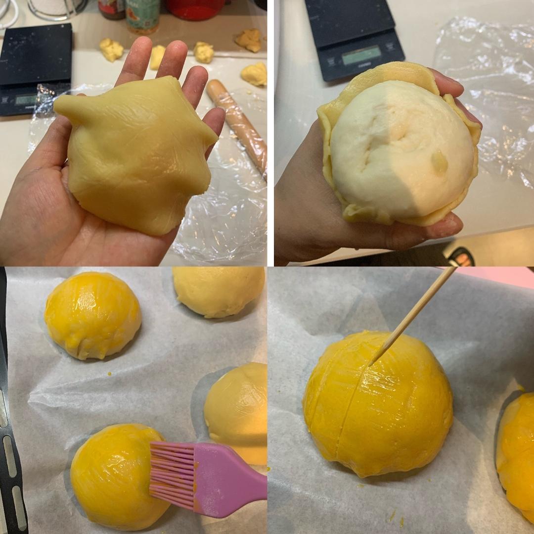 好吃到炸裂的港式菠萝包（附带制作酥皮的小视频）