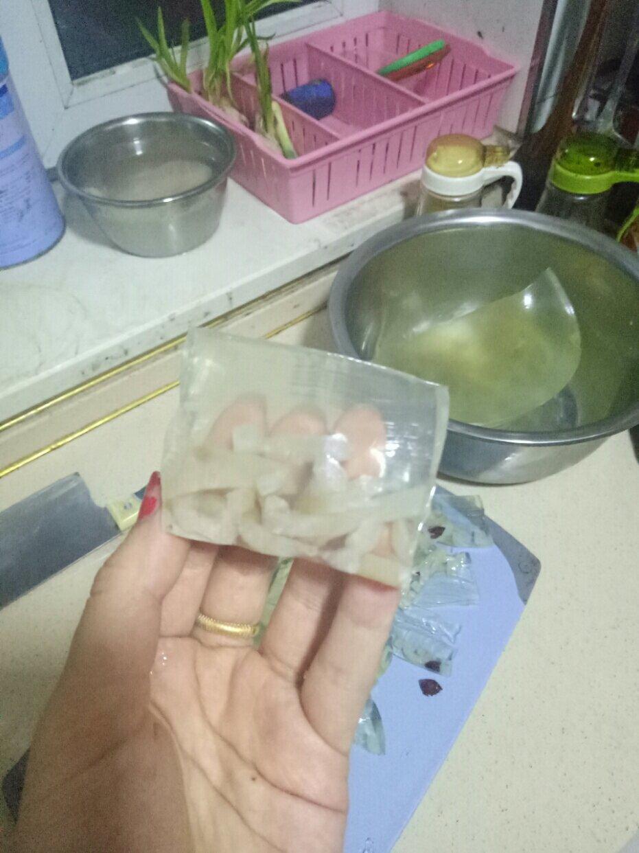 水晶肉皮冻