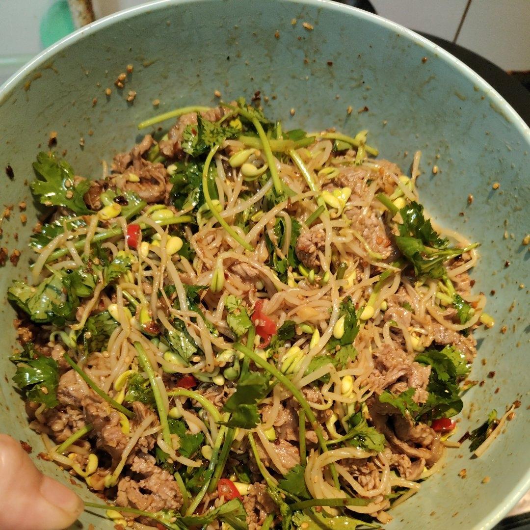 丈母娘吃了都夸的凉拌香菜牛肉