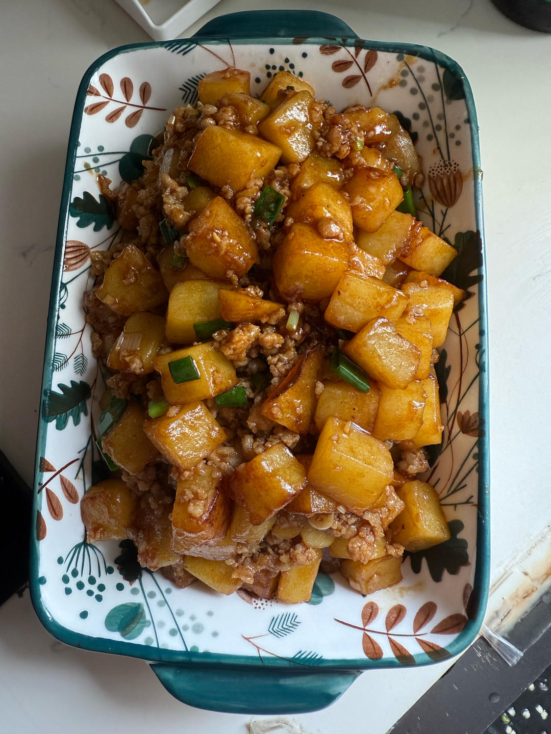 超级下饭的肉沫炒土豆！