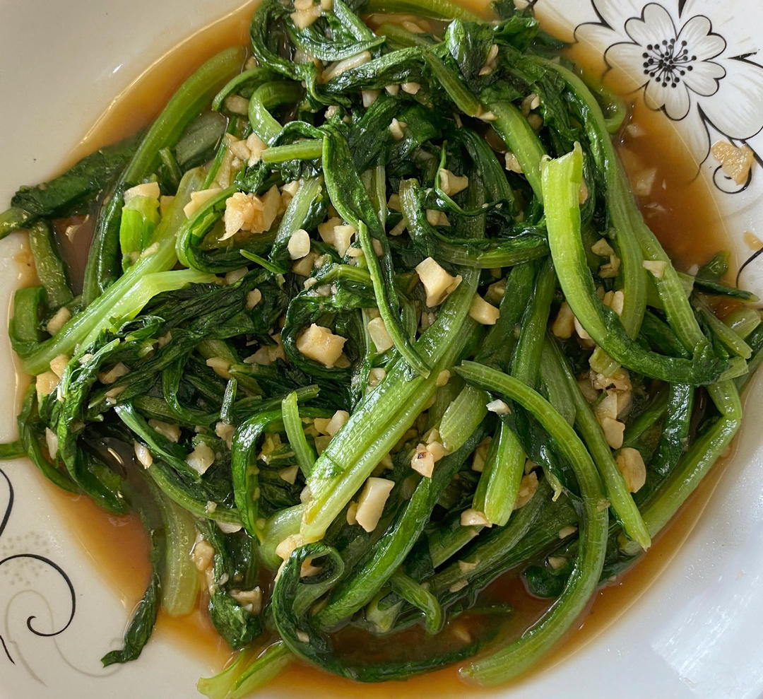 蒜蓉油麦菜（蚝油）