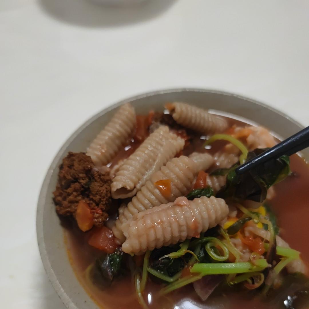 快速搓莜面鱼鱼