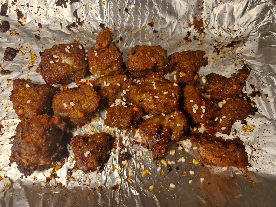 巨好吃的羊肉烤串（烤箱版）