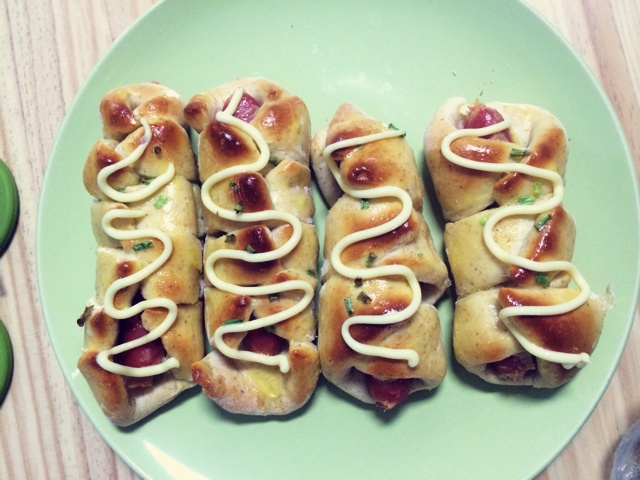 台湾风味香肠面包