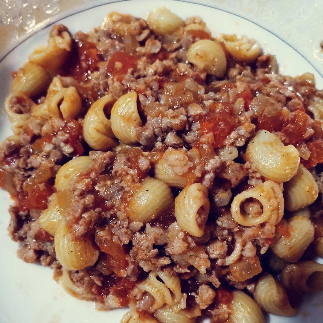 番茄肉酱意大利面