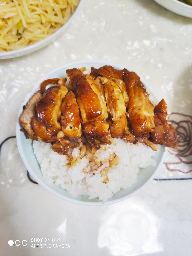 照烧鸡腿饭