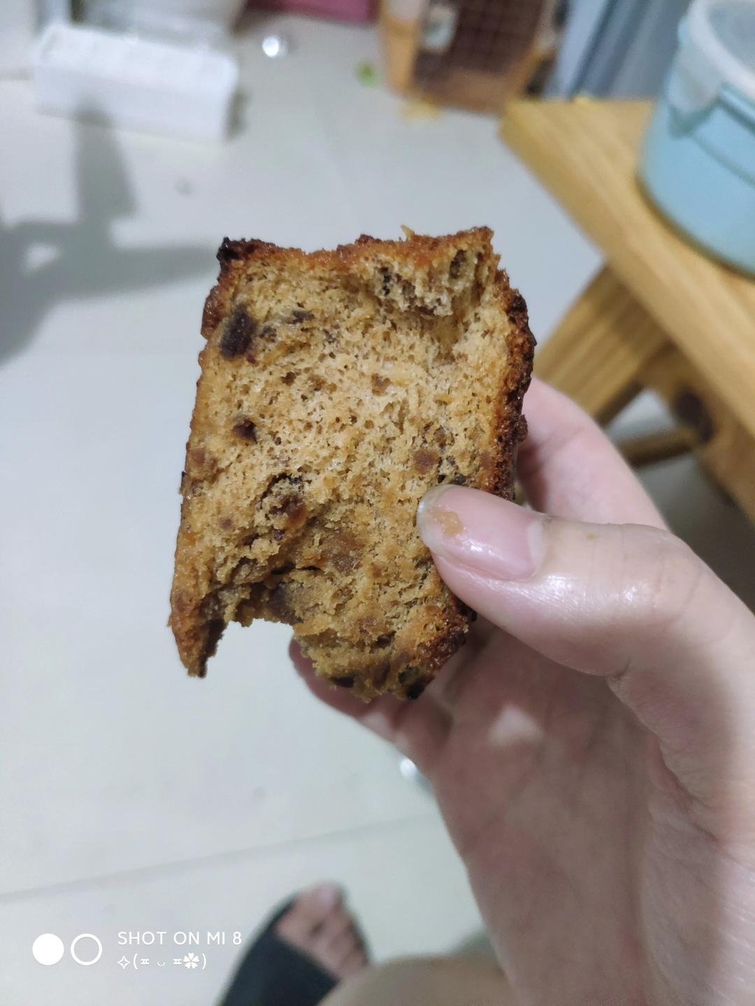 红枣糕—不放泡打粉和小苏打，照样松软香甜！