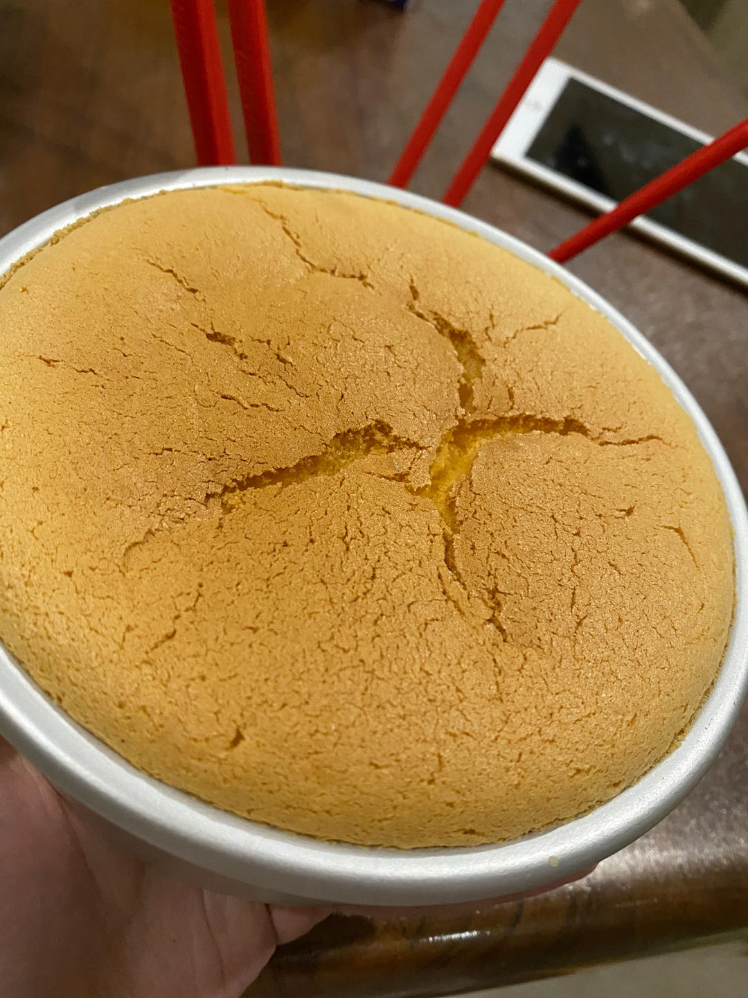 8寸戚风蛋糕（完美不开裂）