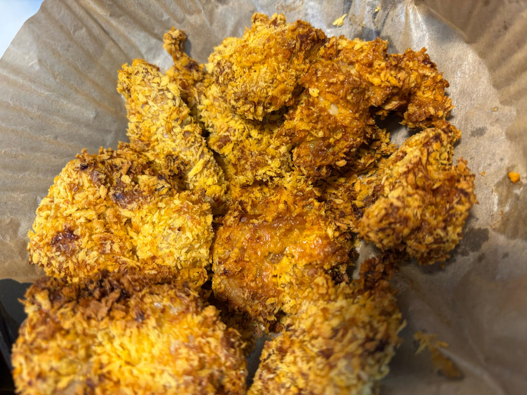 面包糠鸡腿（空气炸锅）