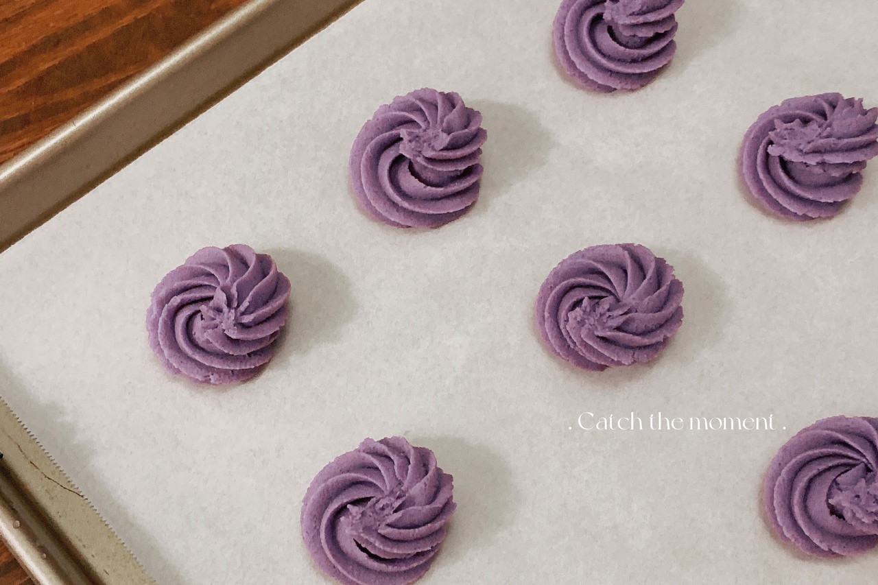 紫薯曲奇的做法