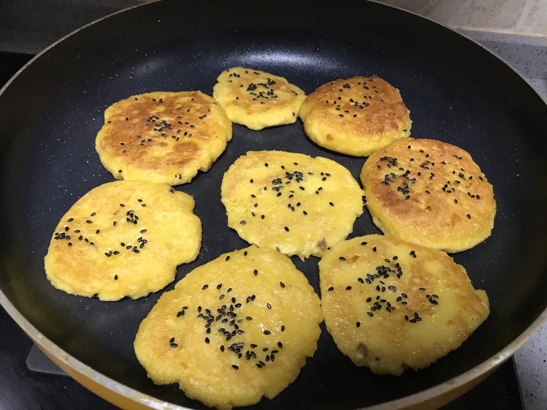 糯米红薯饼