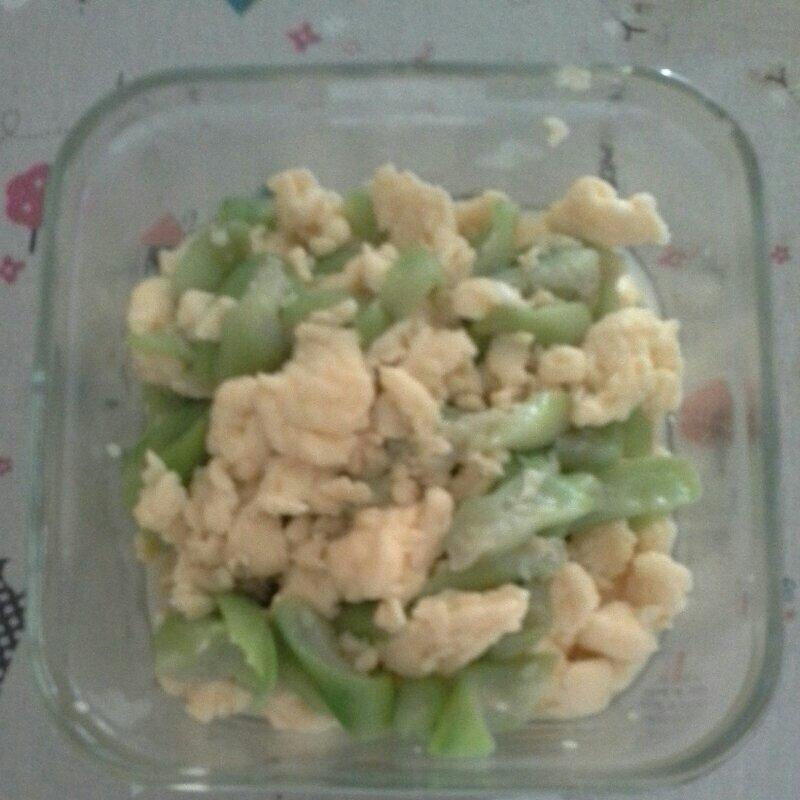 丝瓜炒蛋