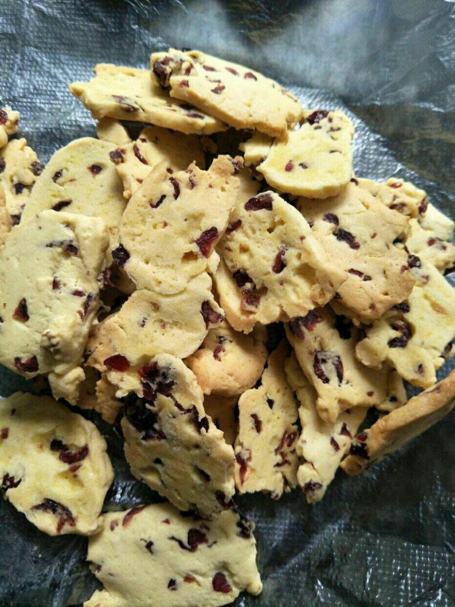 蔓越莓饼干的做法（烤箱做饼干）