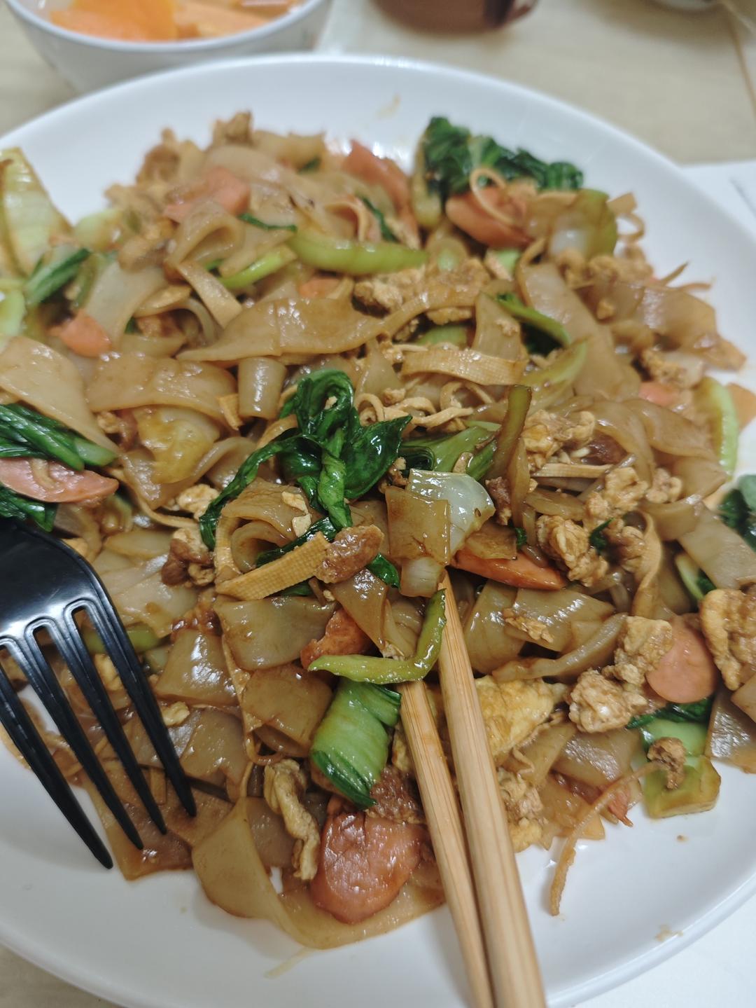 炒河粉（炒米粉那些同理）