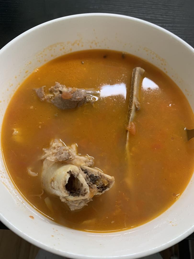 番茄土豆玉米排骨汤
