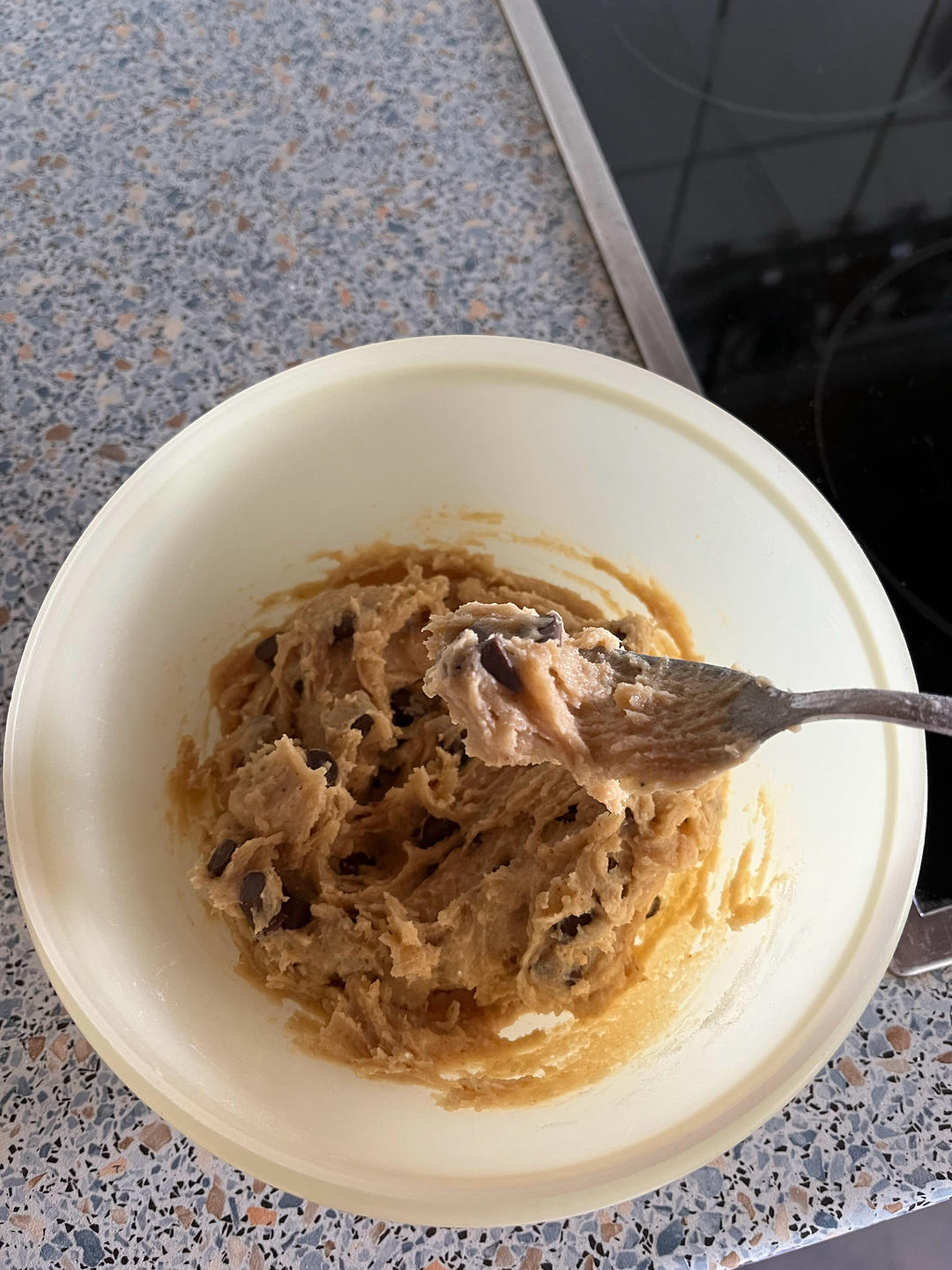 Edible chocolate chip cookie dough