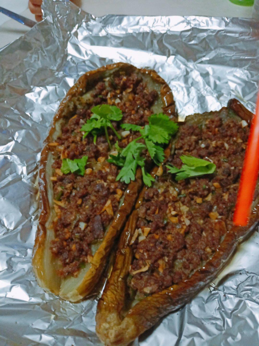 烤箱版“肉沫烤茄子”香死老爷子