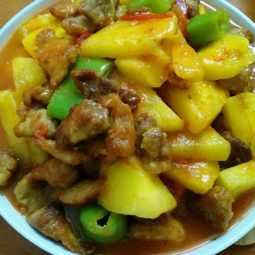菠萝咕噜肉