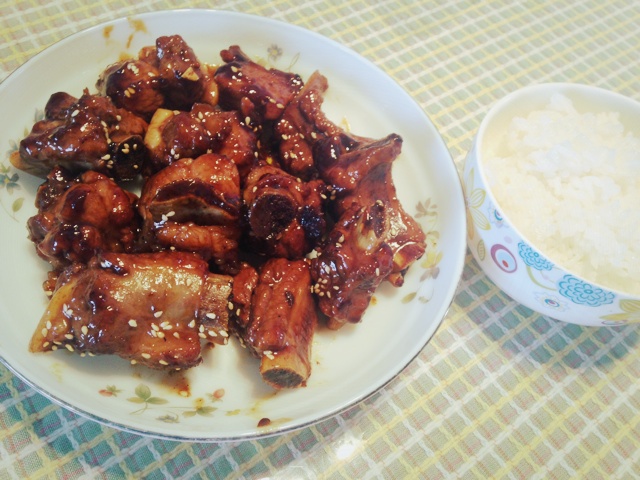 懒人版糖醋排骨