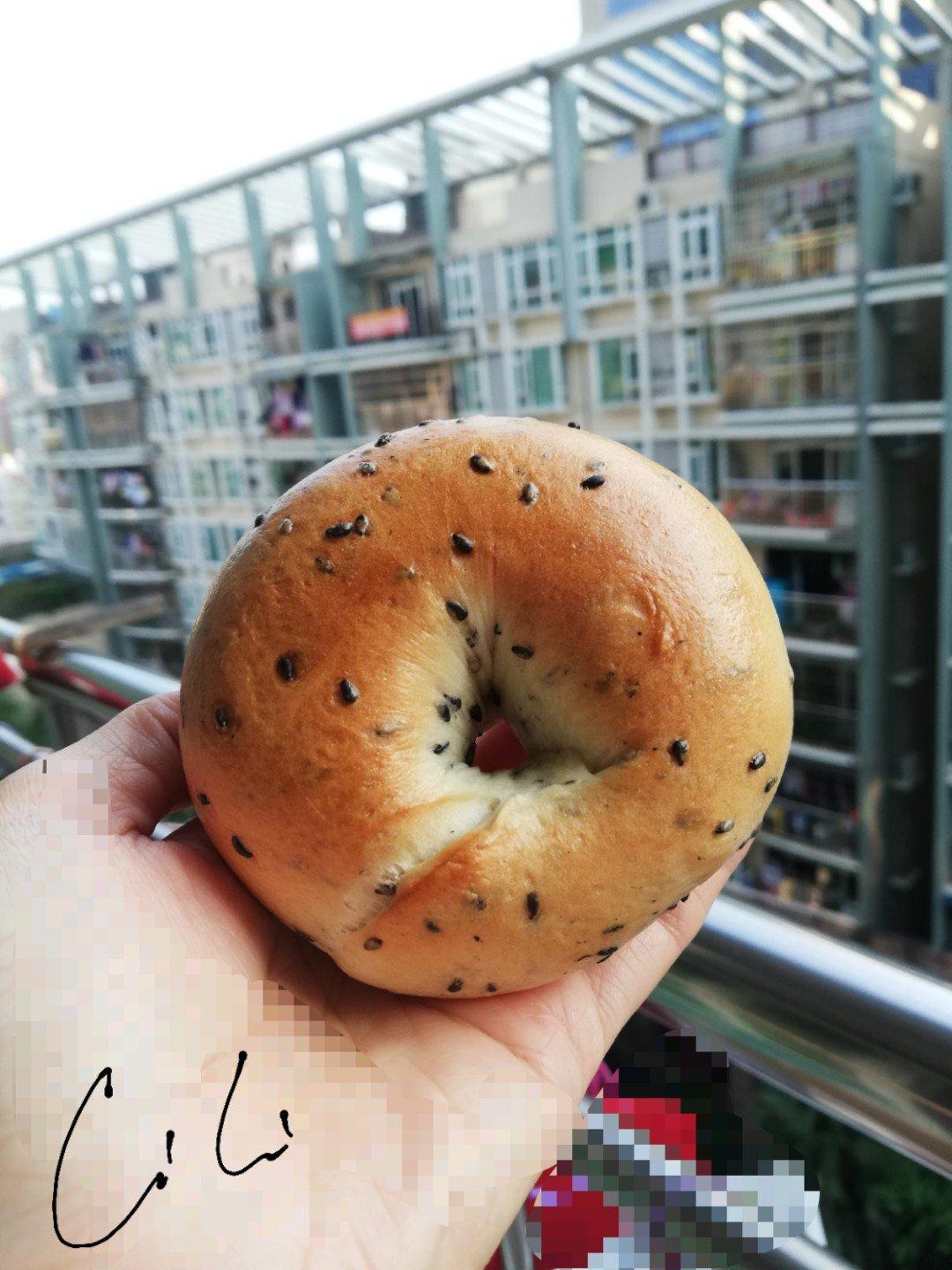 芝麻贝果（咸）