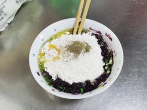 鲜脆补钙紫菜饼的做法 步骤6