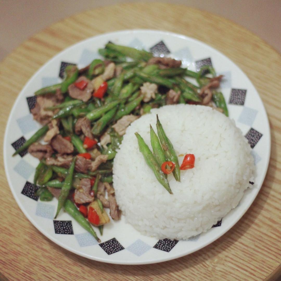 小炒四季豆