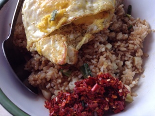 傻瓜版酱油炒饭