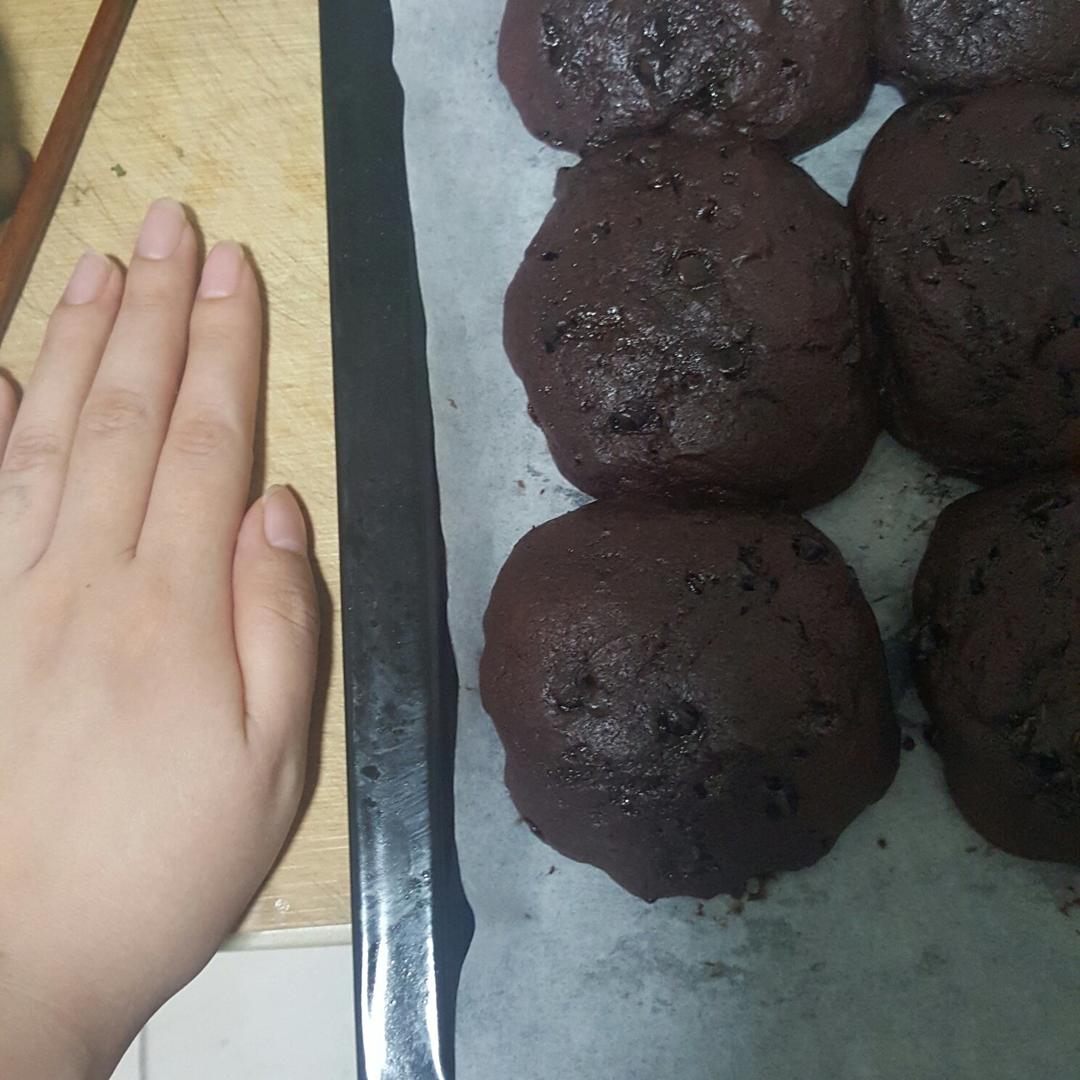 红丝绒可可块软cookie---Meggle黄油试用