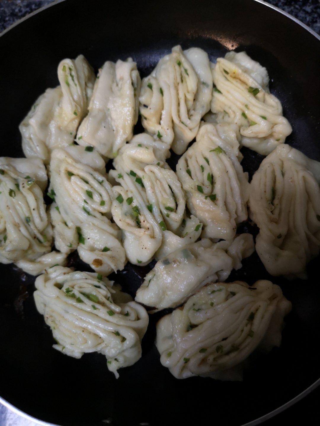 一定要做！—煎卷子【生煎花卷】