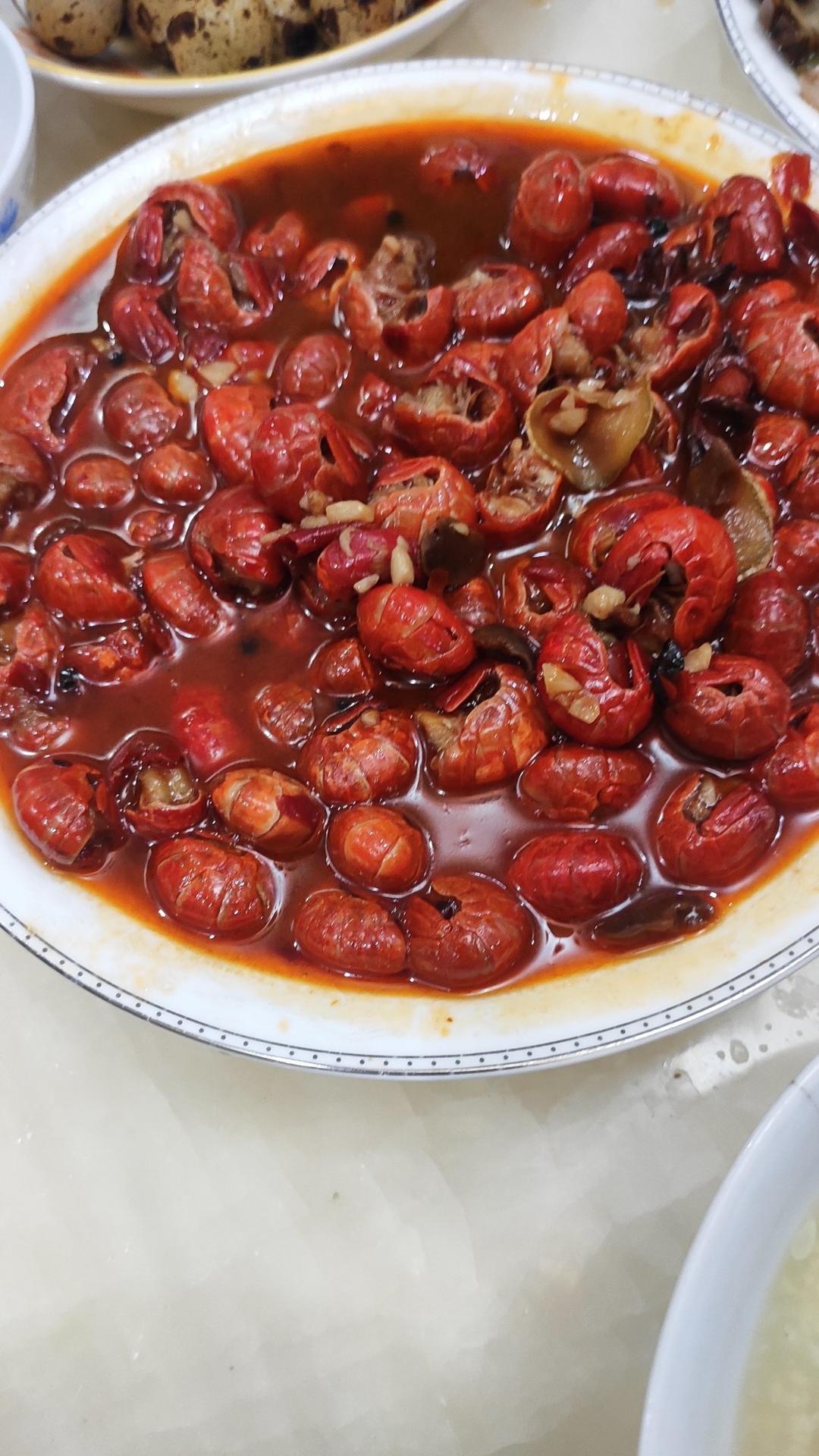 不见长安乱做的秘制炒虾尾