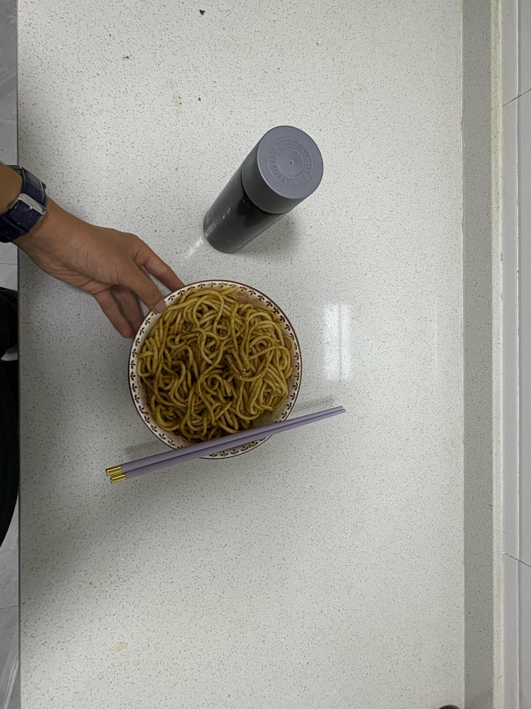 超简单超快手的热干面（小白也可以学会哦）