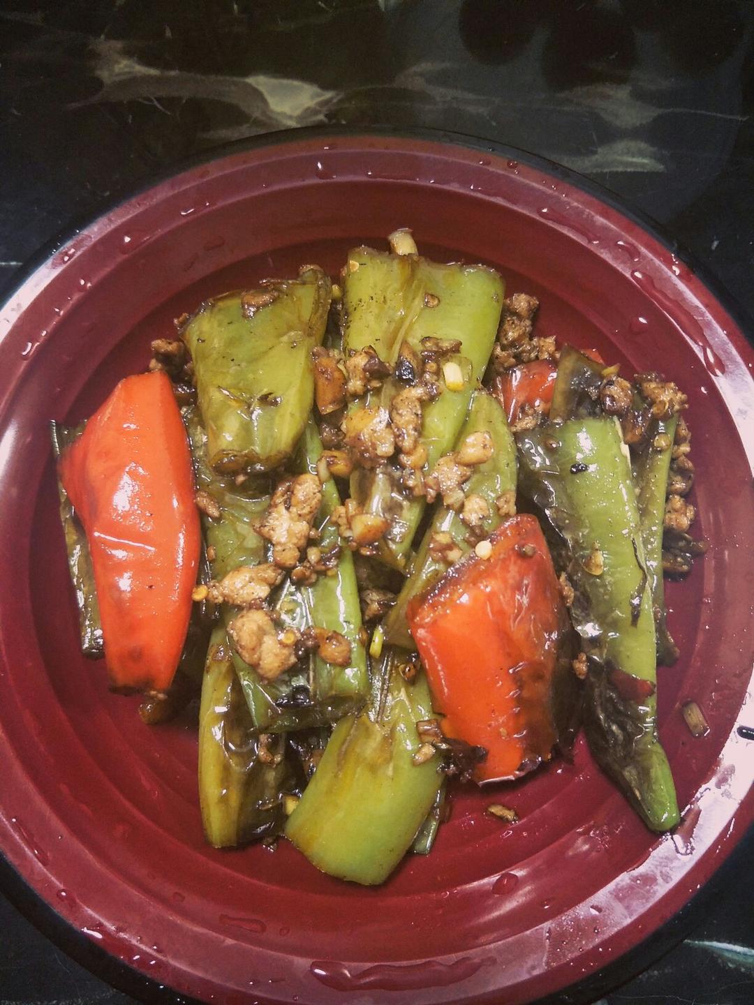 虎皮青椒：经典下饭菜