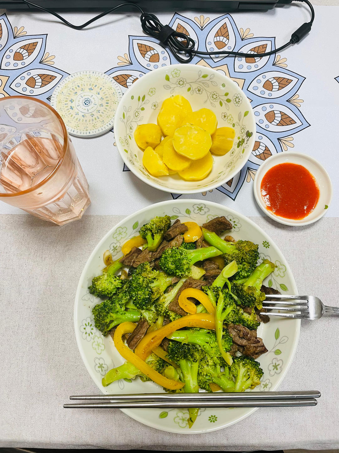 嫩煎黑椒牛排（减脂版）
