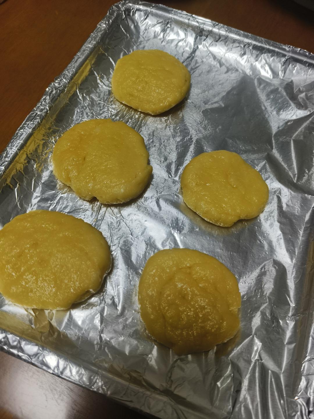 君之配方超简单松软蛋奶饼——消耗中筋面粉