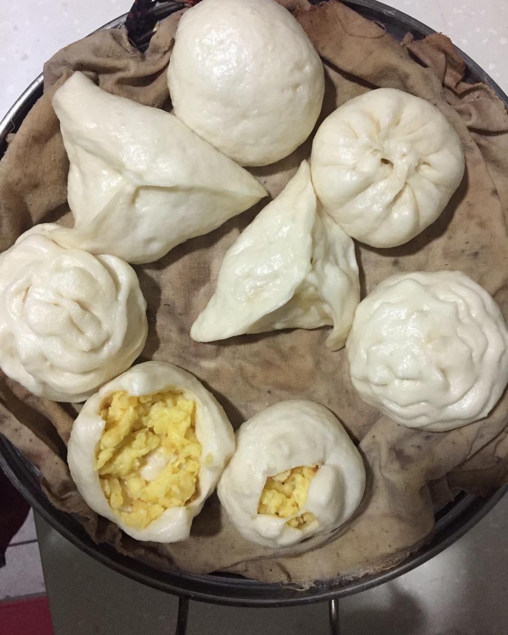 奶黄馅儿和奶黄包