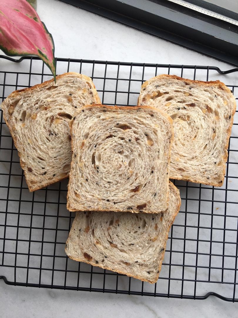 手揉全麦吐司🍞（轻松到哭泣的💧水合法）