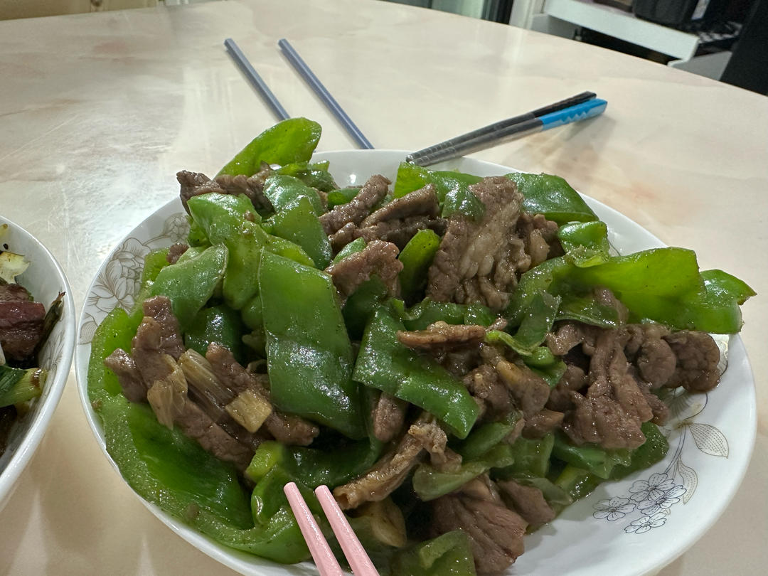 青椒炒牛肉