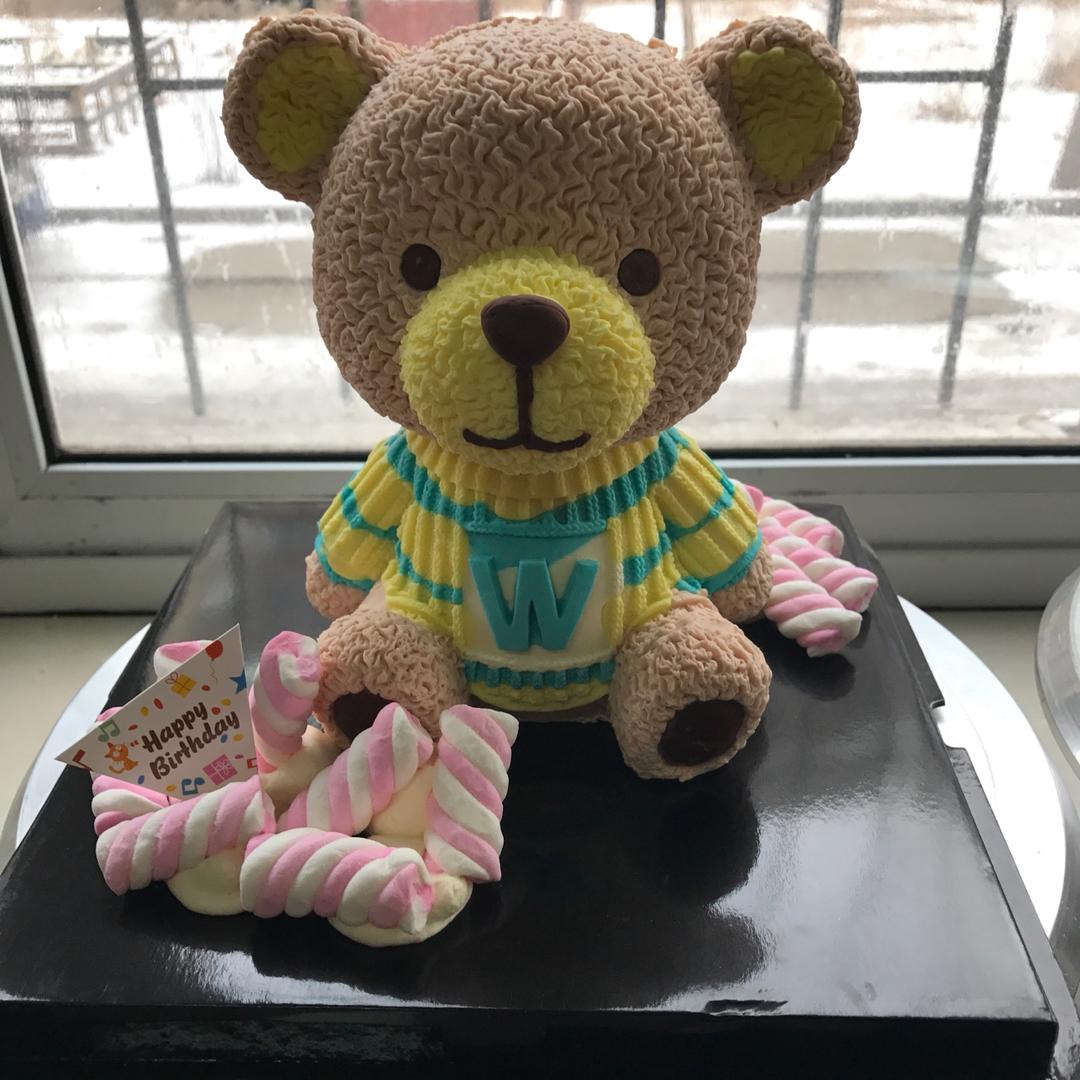 立体小熊蛋糕