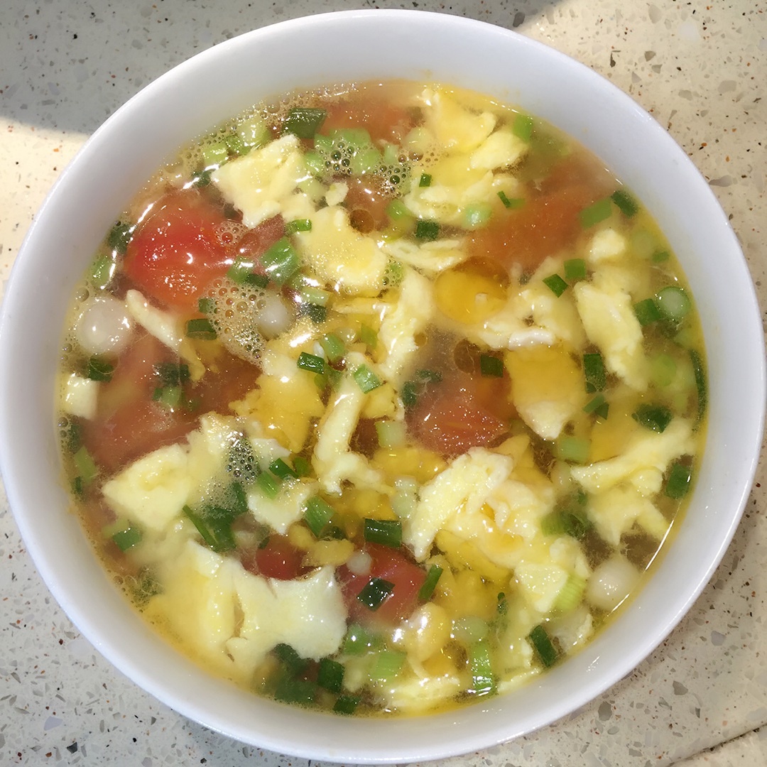 西红柿鸡蛋汤的做法 步骤3
