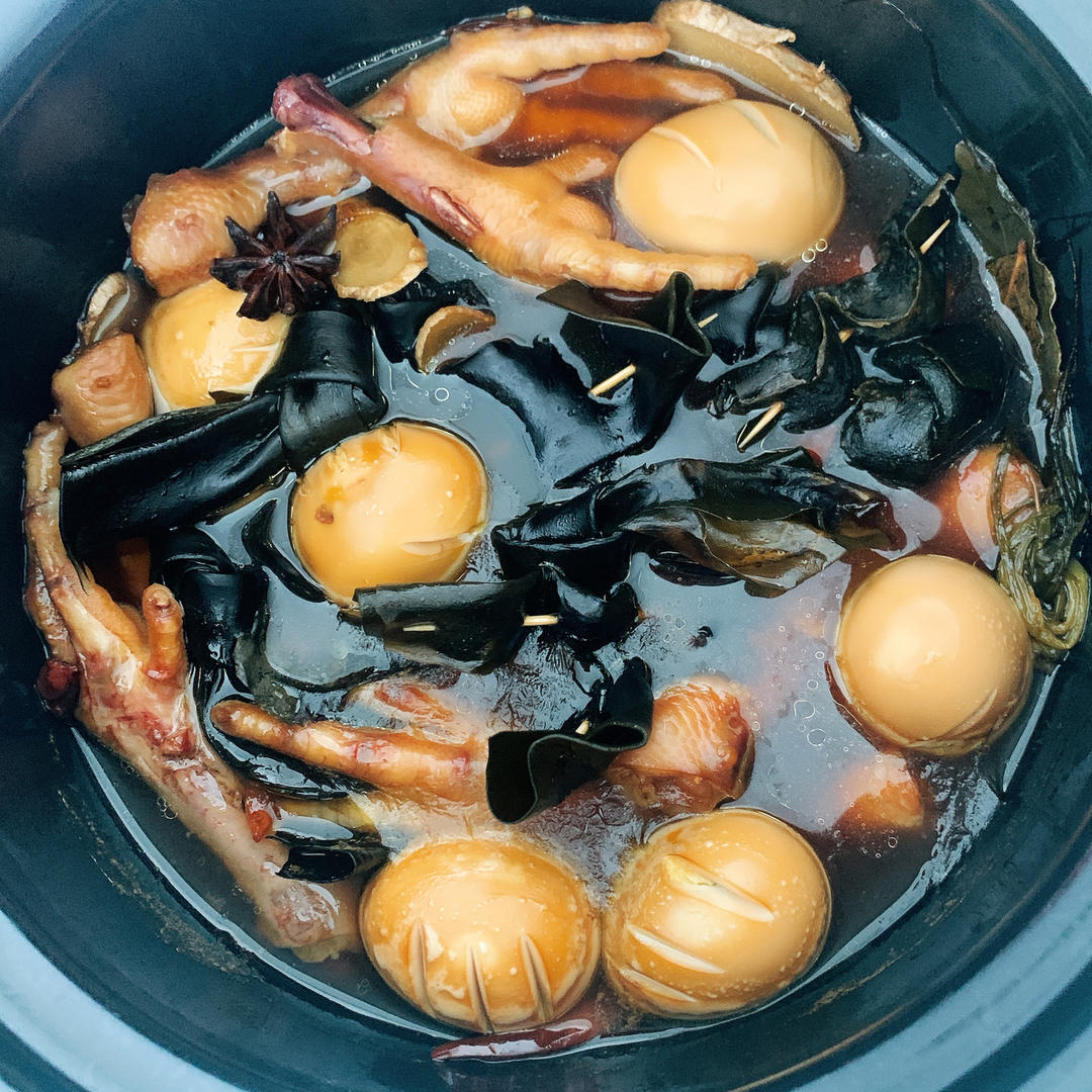 卤鸡爪鸡蛋豆干（简单易学）