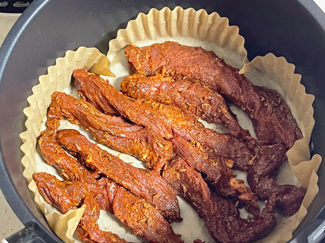 风干手撕牛肉干